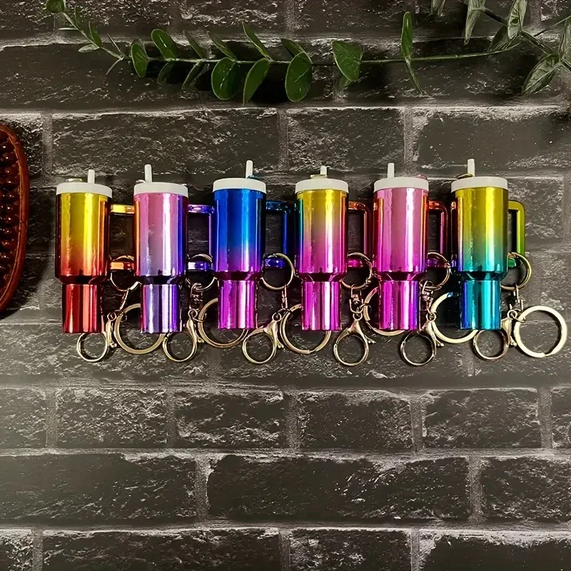 Mini Sip & Stash Gradient Tumbler Keychain - Image 5