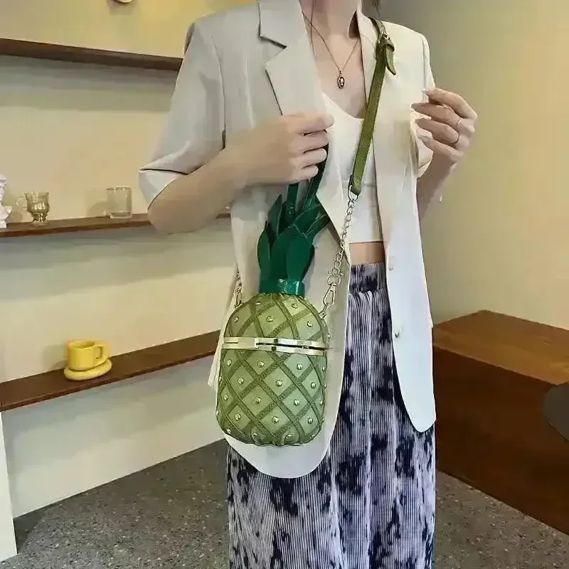 Mini Tropical Pineapple Novelty Bag - Image 2