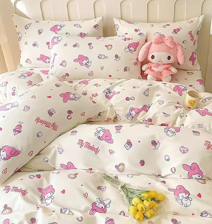 Minimalist Melody Cotton Bedding Set - Image 2