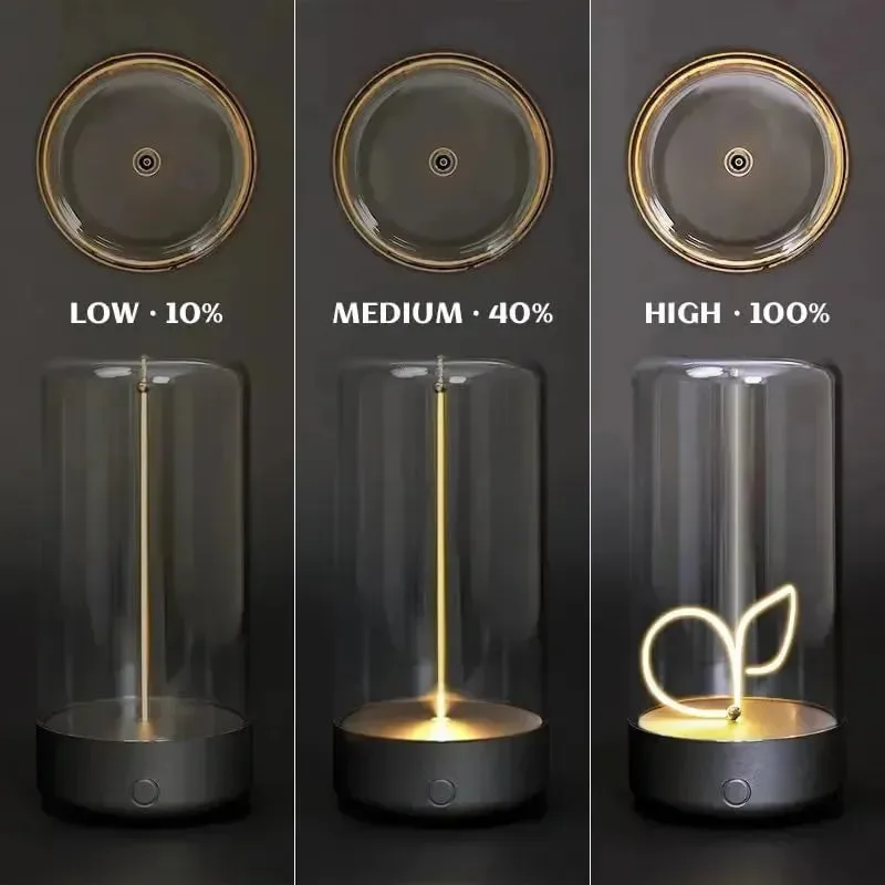 Minimalist Moving Filament Table Lamp - Image 5