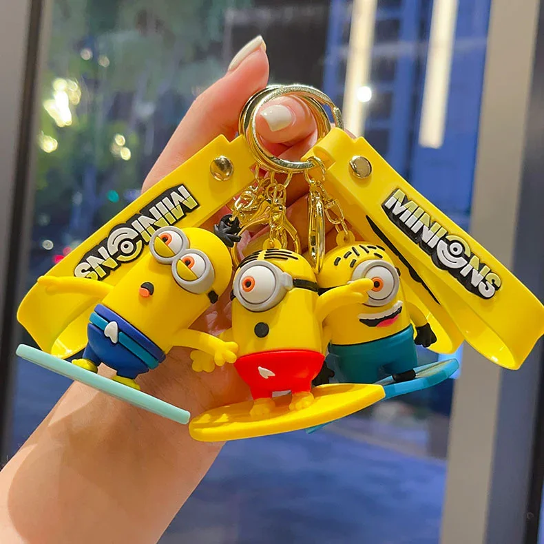 Minions Beach Fun 3D Keychain - Image 2