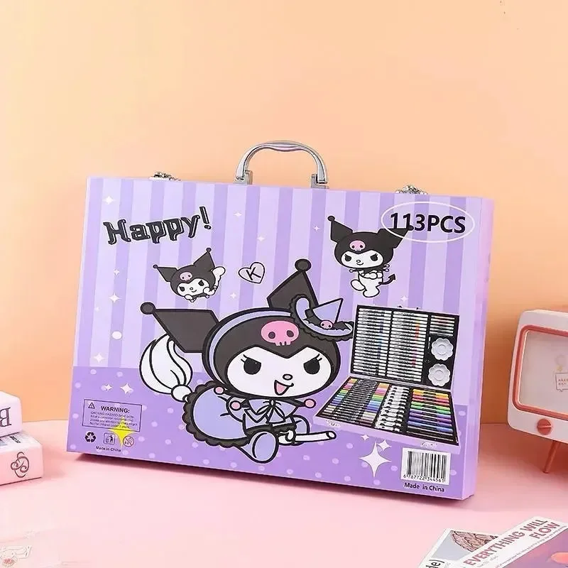 Mischief Masterpiece Kuromi Art Suitcase (113 Pieces) - Image 4
