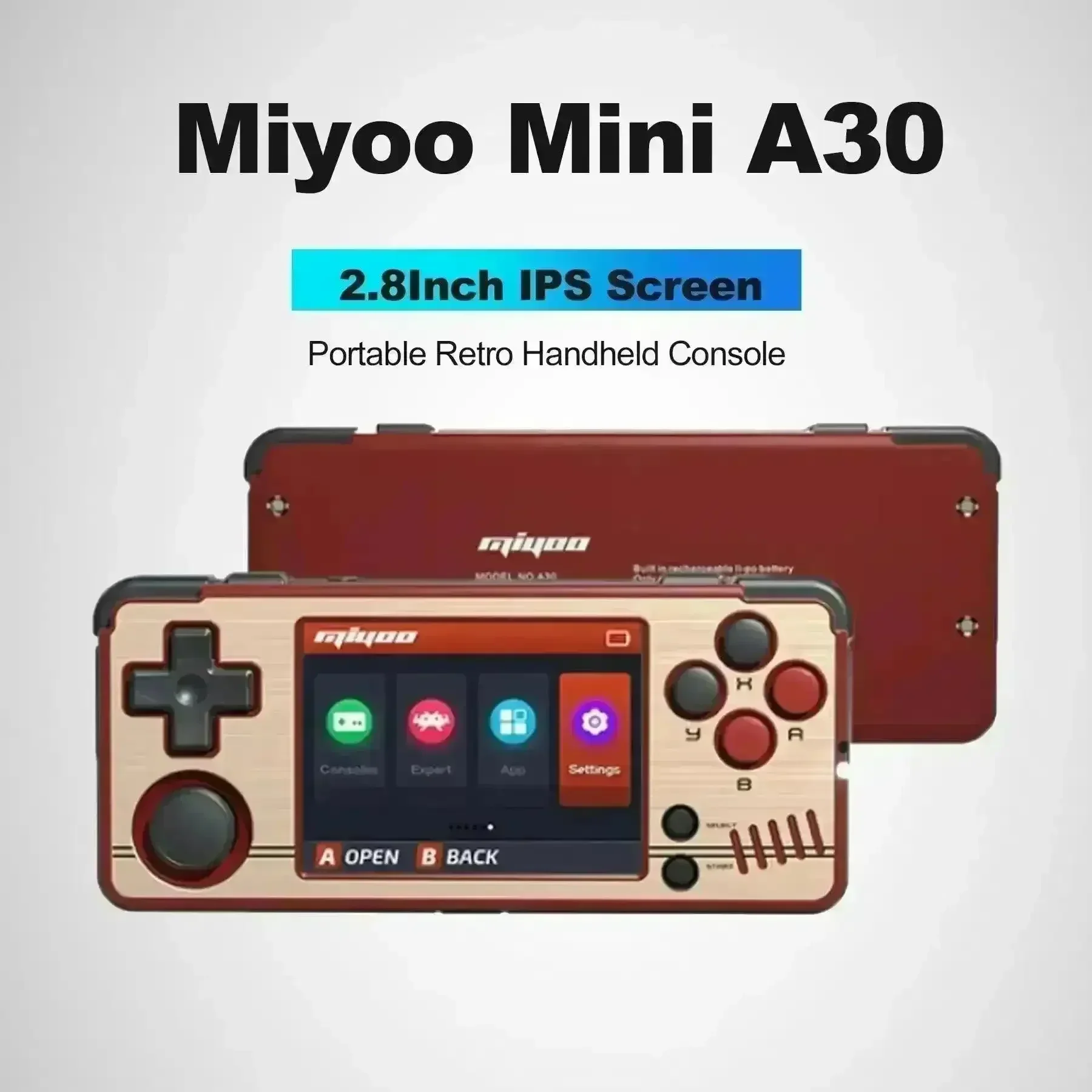 MIYOO A30 Portable Retro Handheld Game