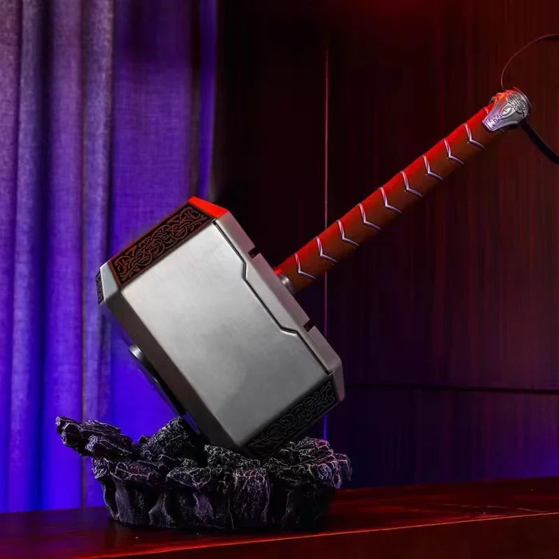 Mjolnir Movie Replica with LED Base - Image 2
