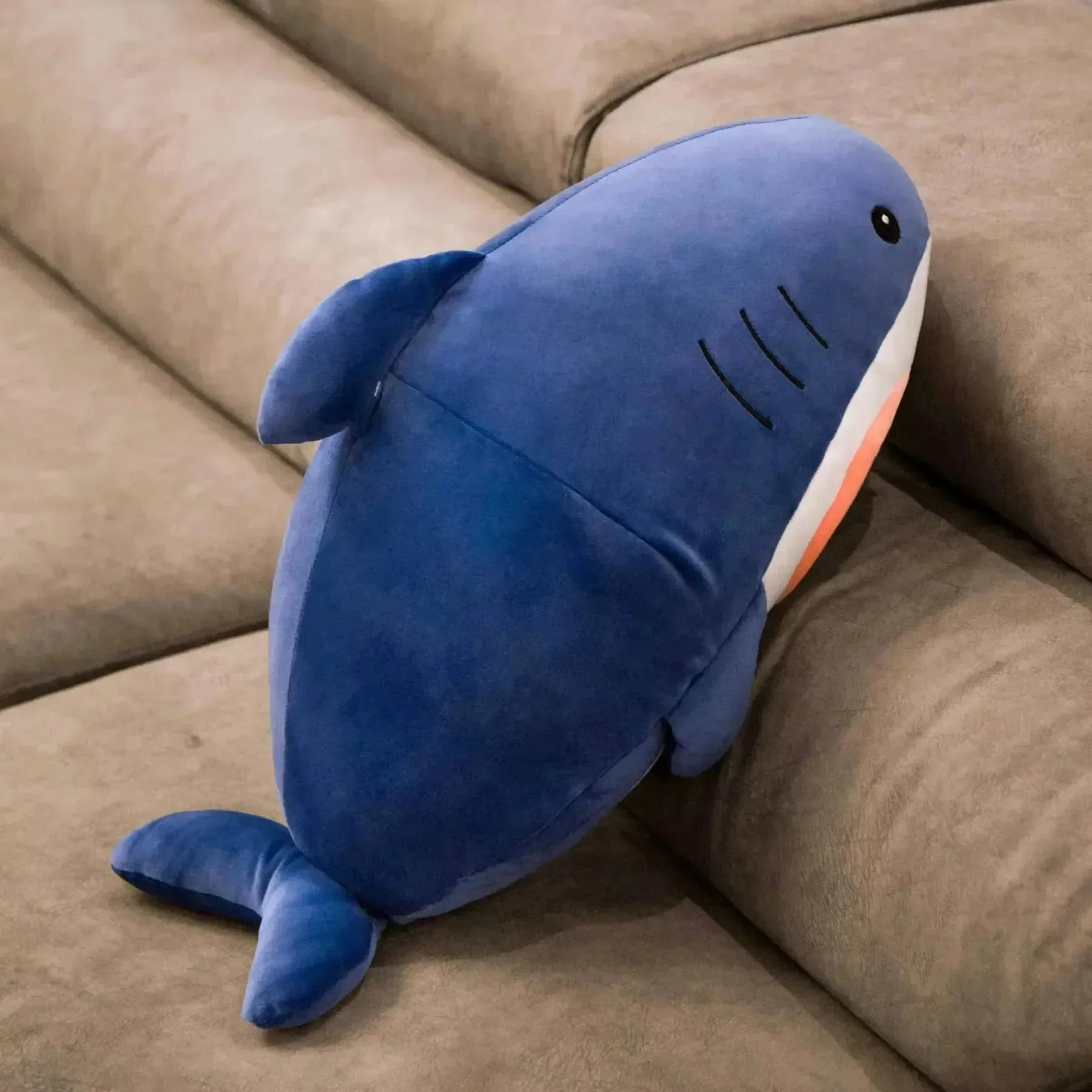 Mofusand Cat Shark Plush Pillow - Image 11