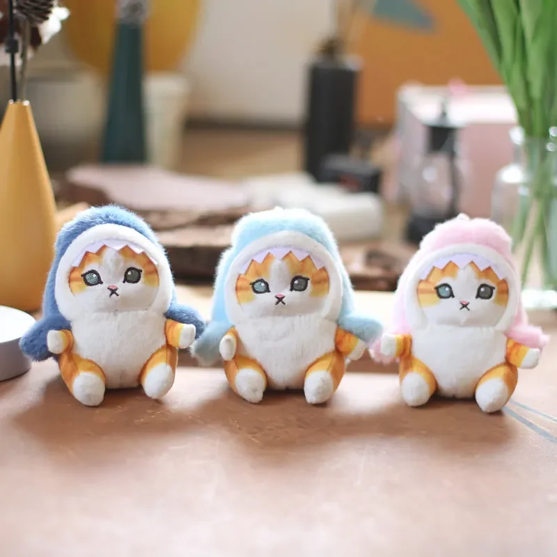 Mofusand Cat Shark Cosplay Keychain - Image 2