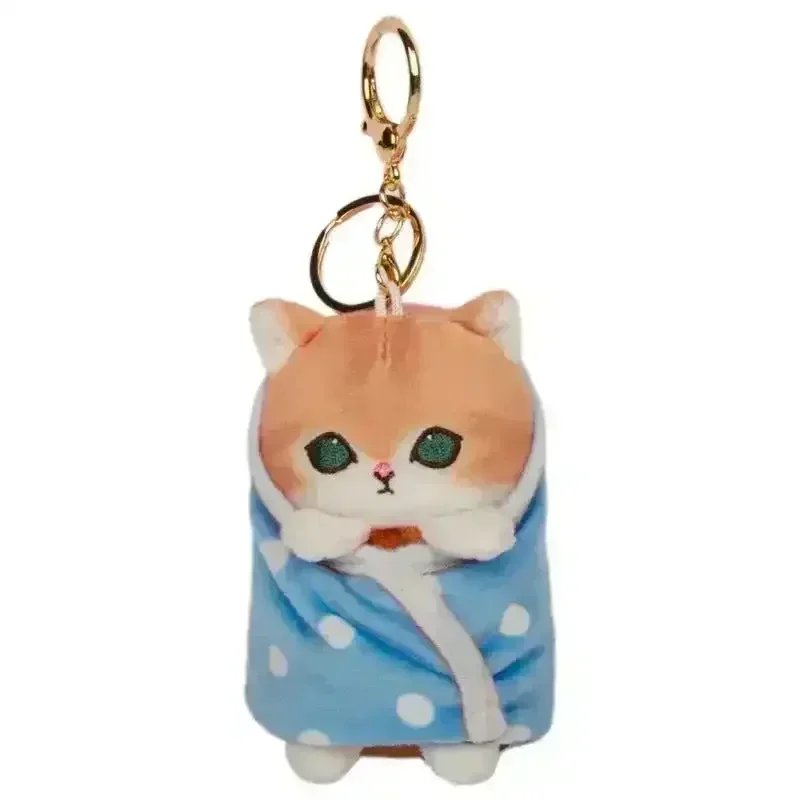 Cat Wrapped Quilt Plush Keychain - Image 10