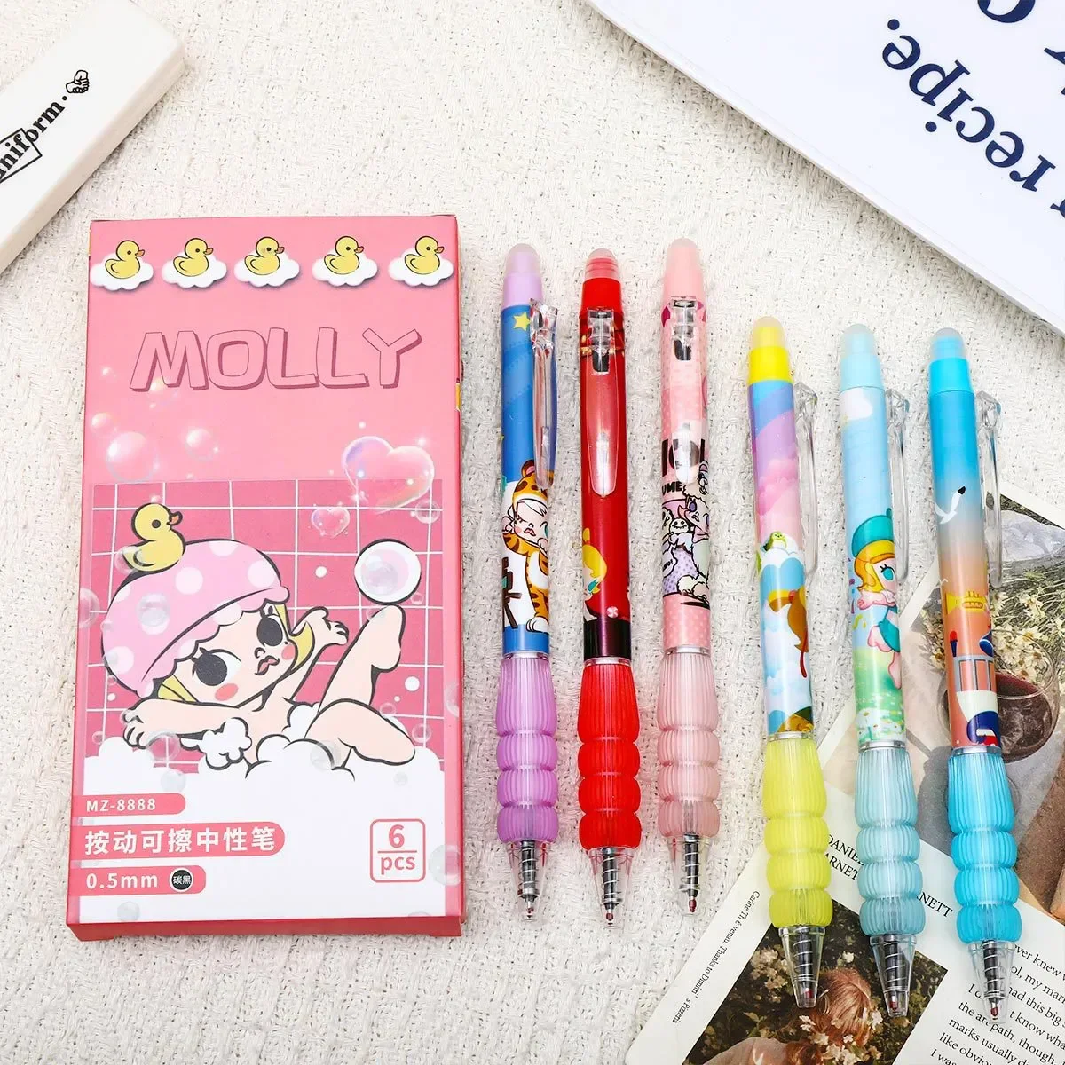 Molly Masterpiece Elite Gel Pen (Set of 6)