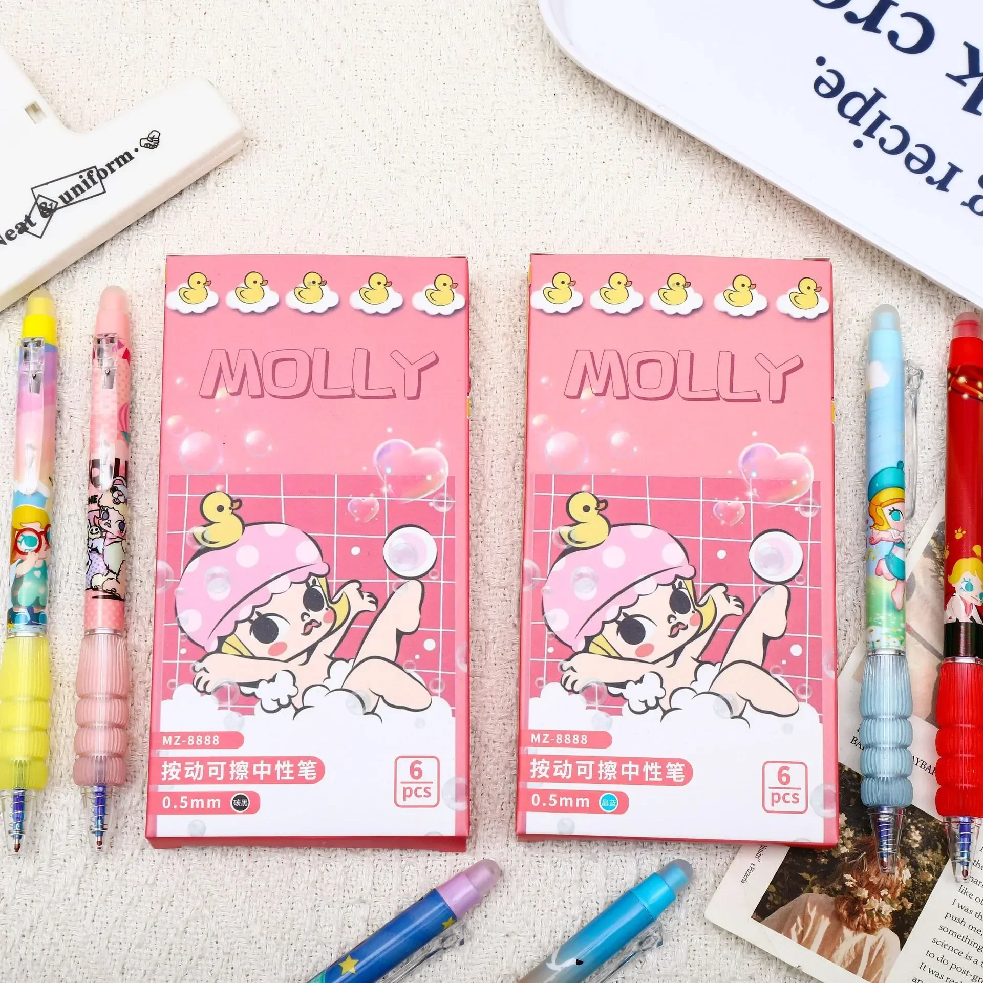 Molly Masterpiece Elite Gel Pen (Set of 6) - Image 7