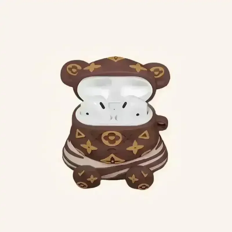 Monogram Luxury Bear Case (For Airpods) - Image 7