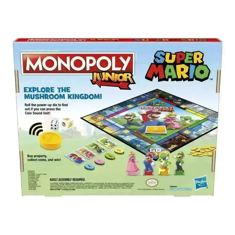 Monopoly Junior Super Mario Board Game - Image 5