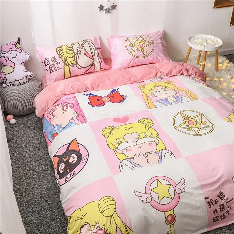 Moon Princess Manga Panel Bedding Set - Image 3
