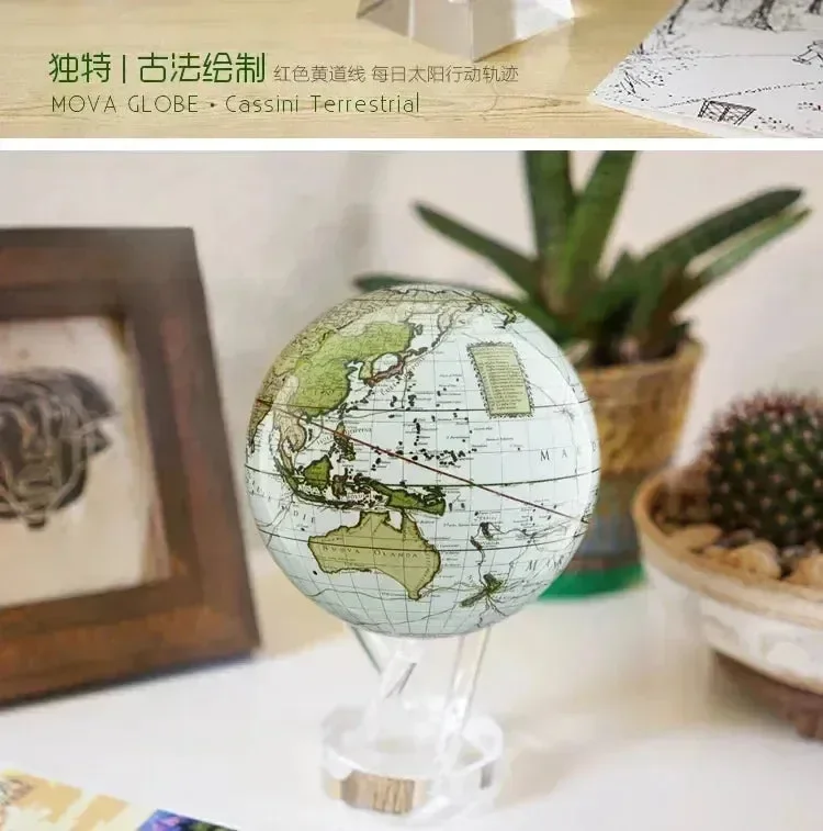 Mova Light Powered Rotational Levitating Globe - Image 3