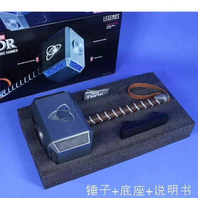 Movie Replica Light & Sound Mjolnir Hammer - Image 6