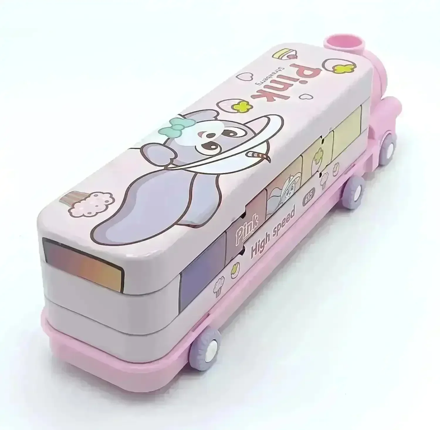 Moving Train Multifunction Pencil Geometry Box - Image 8