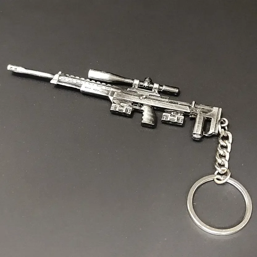 MP39 PUBG Battleground Metal Gun Keychain - Image 11