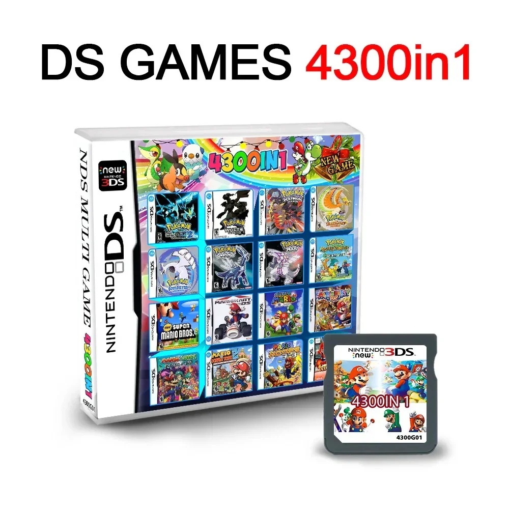 Multiple Games 4300 in 1 NDS Cartridges (English US) - Image 11
