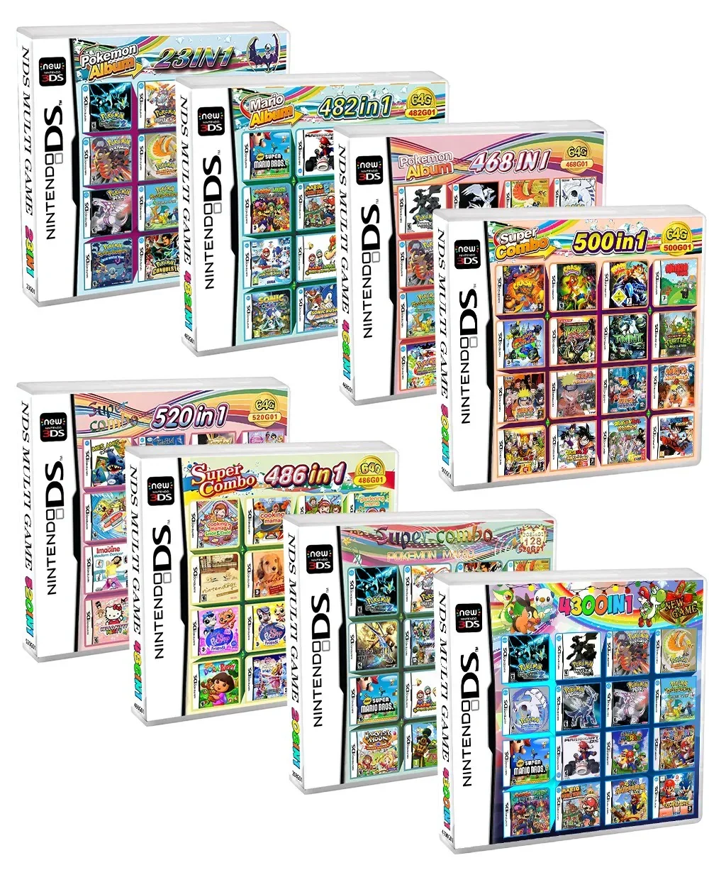Multiple Games 4300 in 1 NDS Cartridges (English US) - Image 3