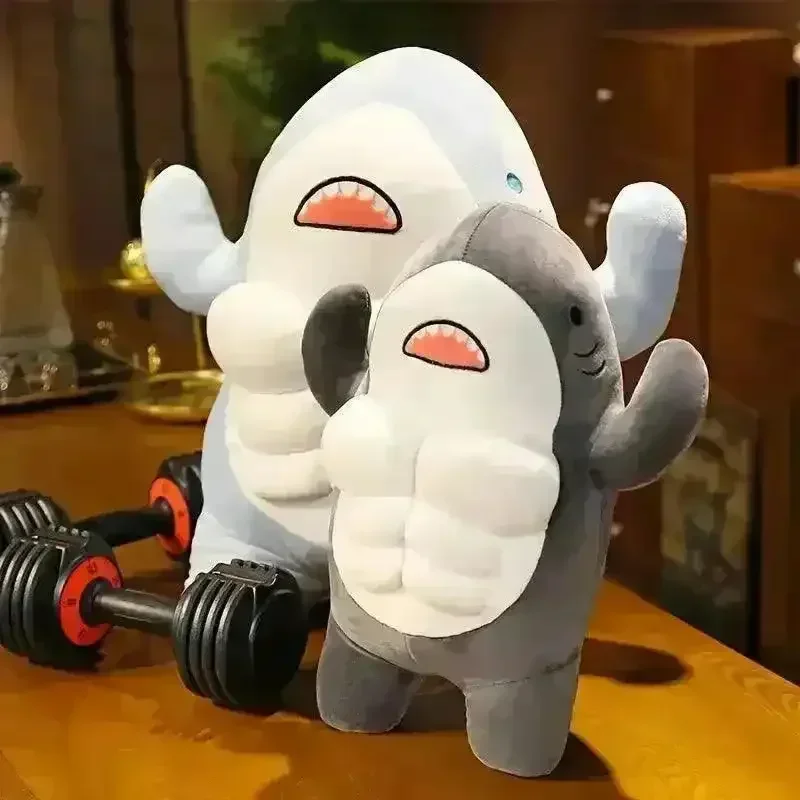 Muscular Shark Plushie - Image 2