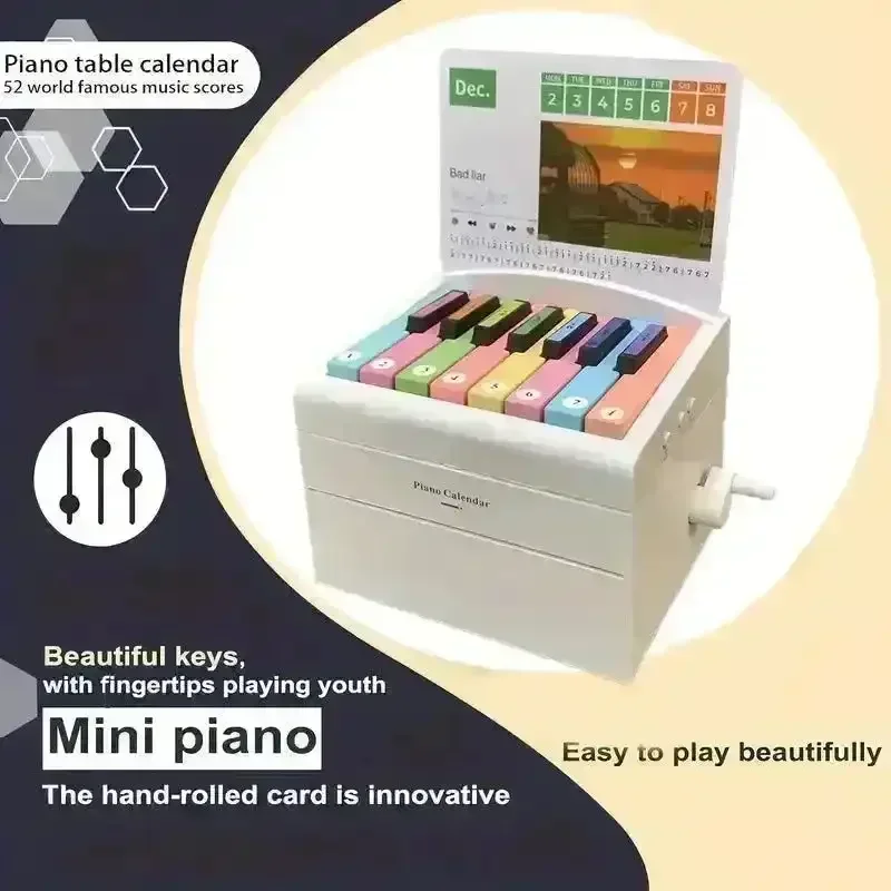 Classic Musical Piano Calendar - Image 3