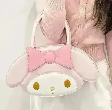 My Melody and Hello Kitty PU Crossbody Handbag - Image 4