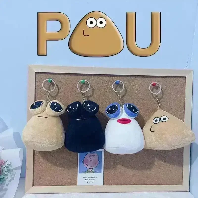 My Pet Alien Pou Plush Keychain - Image 4