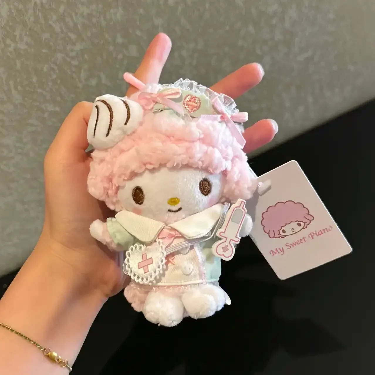 My Sweet Piano Nurse Plush Keychain - Image 8