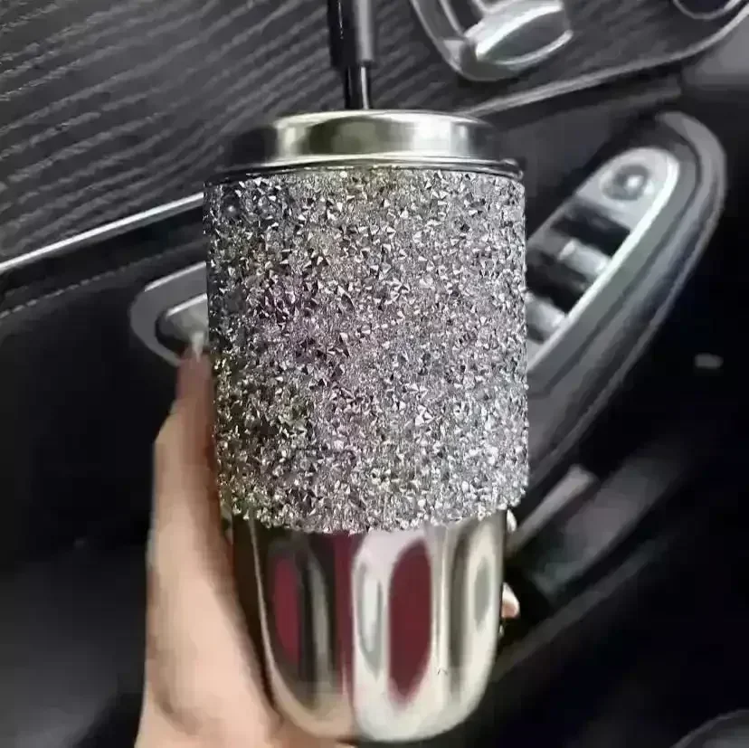 MY'TURN Luxe Diamond Studded Mug (500 ml) - Image 5