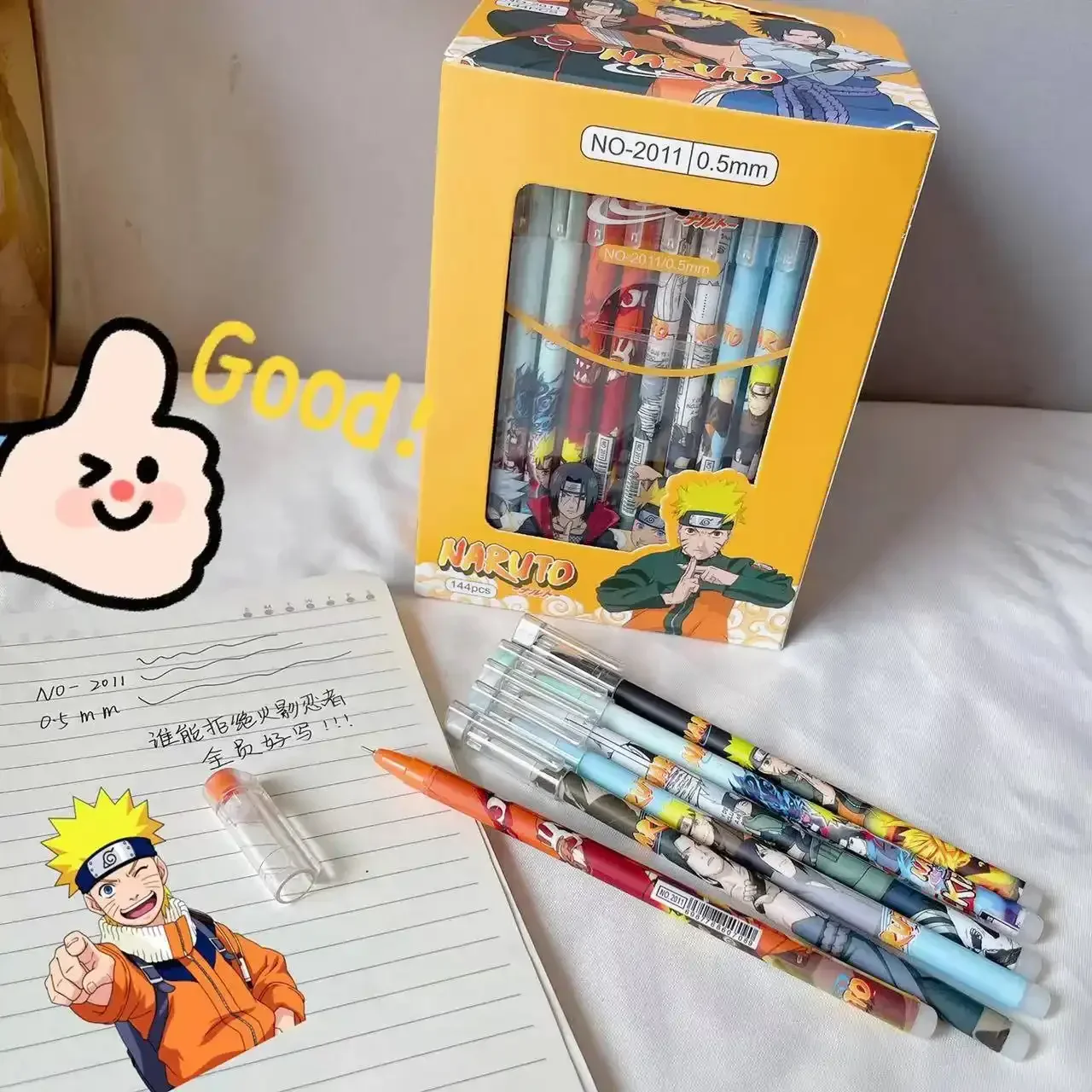 Naruto Shinobi Scribbler Gel Pen (Set of 5) - Image 3