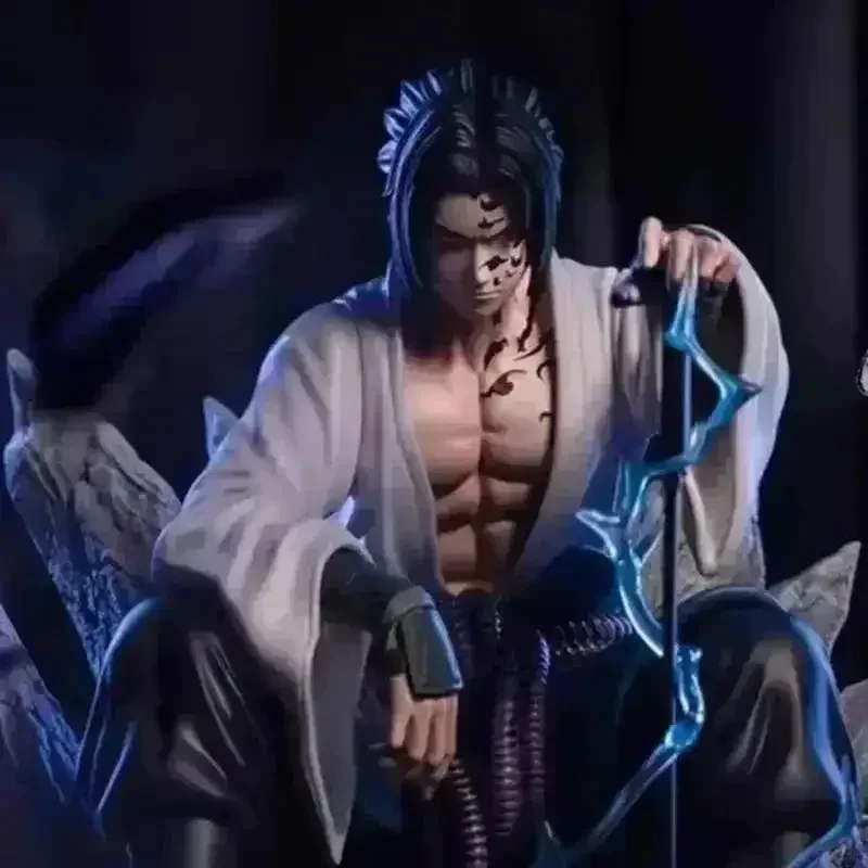 Naruto Uchiha Sasuke Sitting Action Figures (18 cm) - Image 4