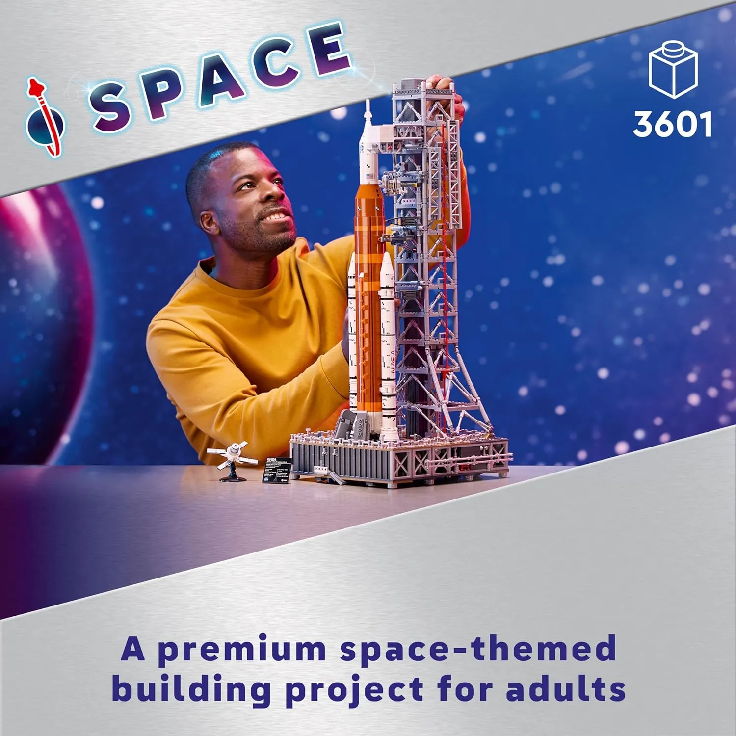 NASA Artemis Launchpad Building Blocks (3601 Pcs) - Image 5