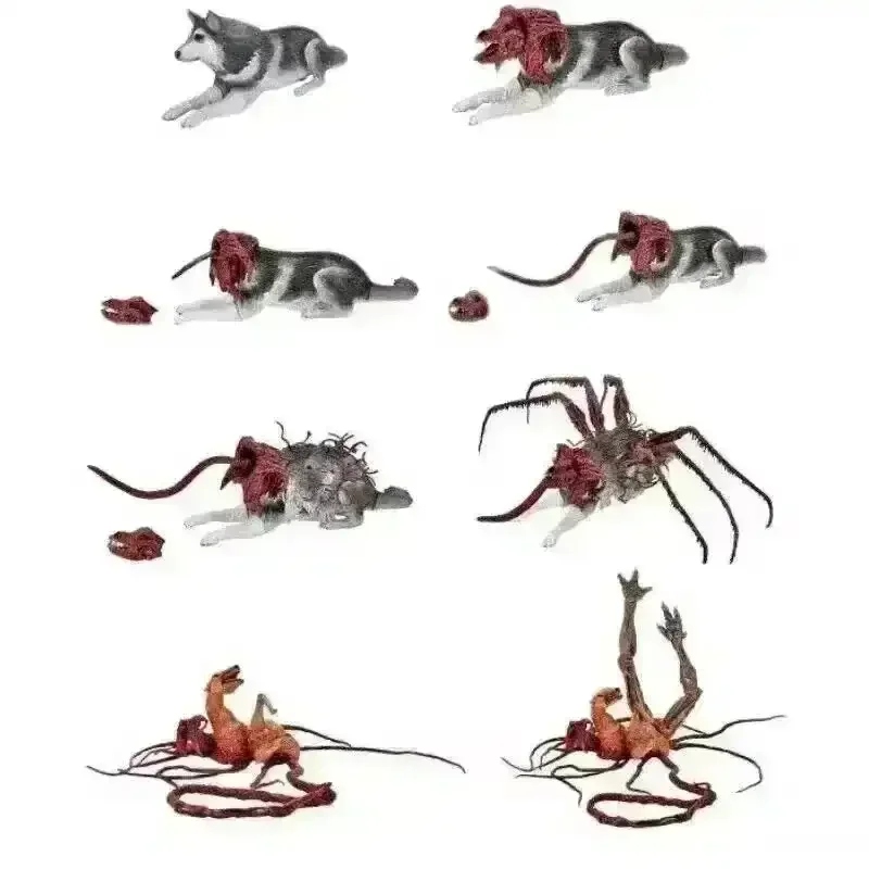 NECA Feral Predator Action Figure and Ultimate Dog From Thing - Image 23