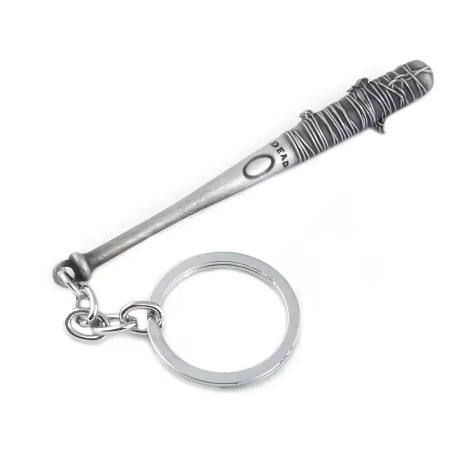 Negan Baseball Bat Metal Keychain - Image 12