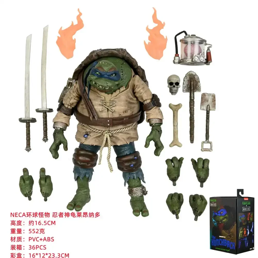 NEKA TMNT Leonardo as Frankenstein Figurine (18 cm) - Image 4