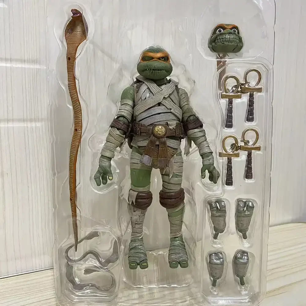 NEKA TMNT Michaelangelo as Mummy Figurine (18 cm) - Image 3
