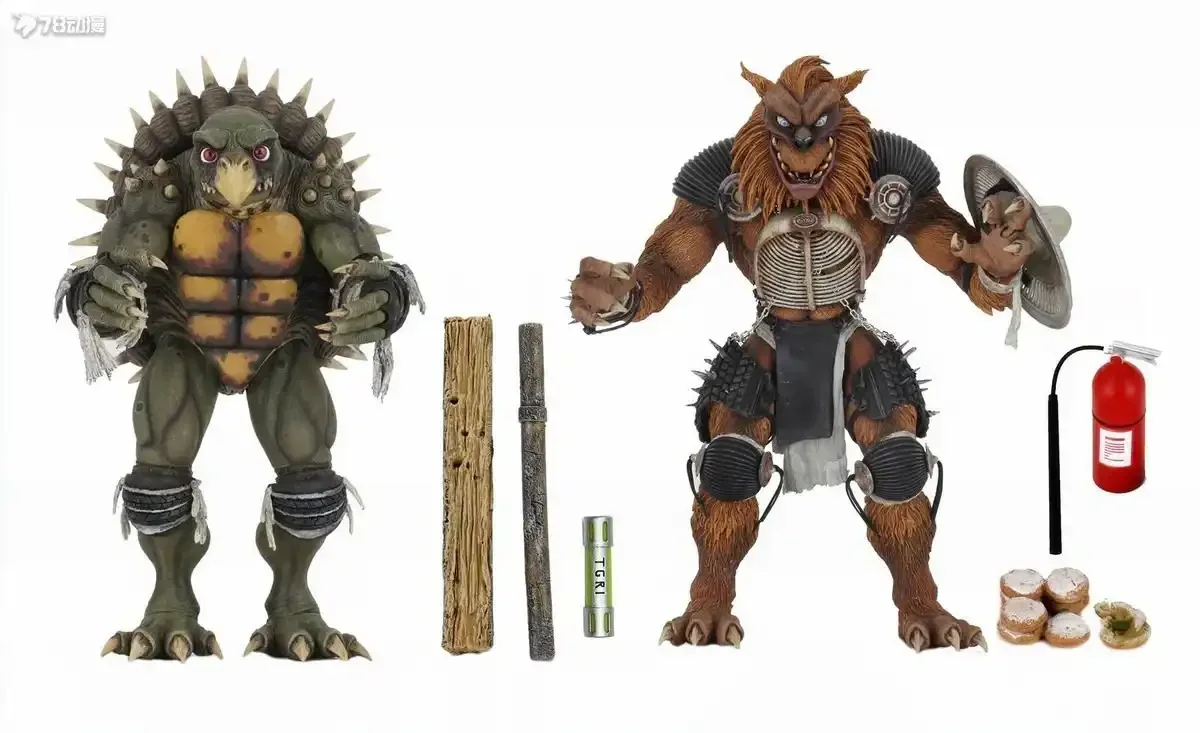 NEKA TMNT Tokka & Rahzar Figurines (18 cm) - Image 5
