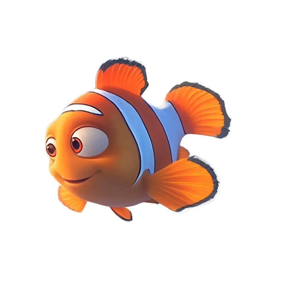 Nemo Splashy Smiles Acrylic Keychain - Image 5