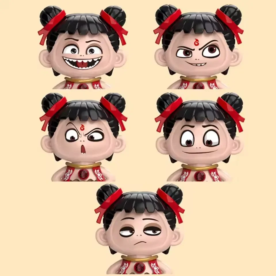 Nezha Mood-Shift Expression Keychain - Image 2