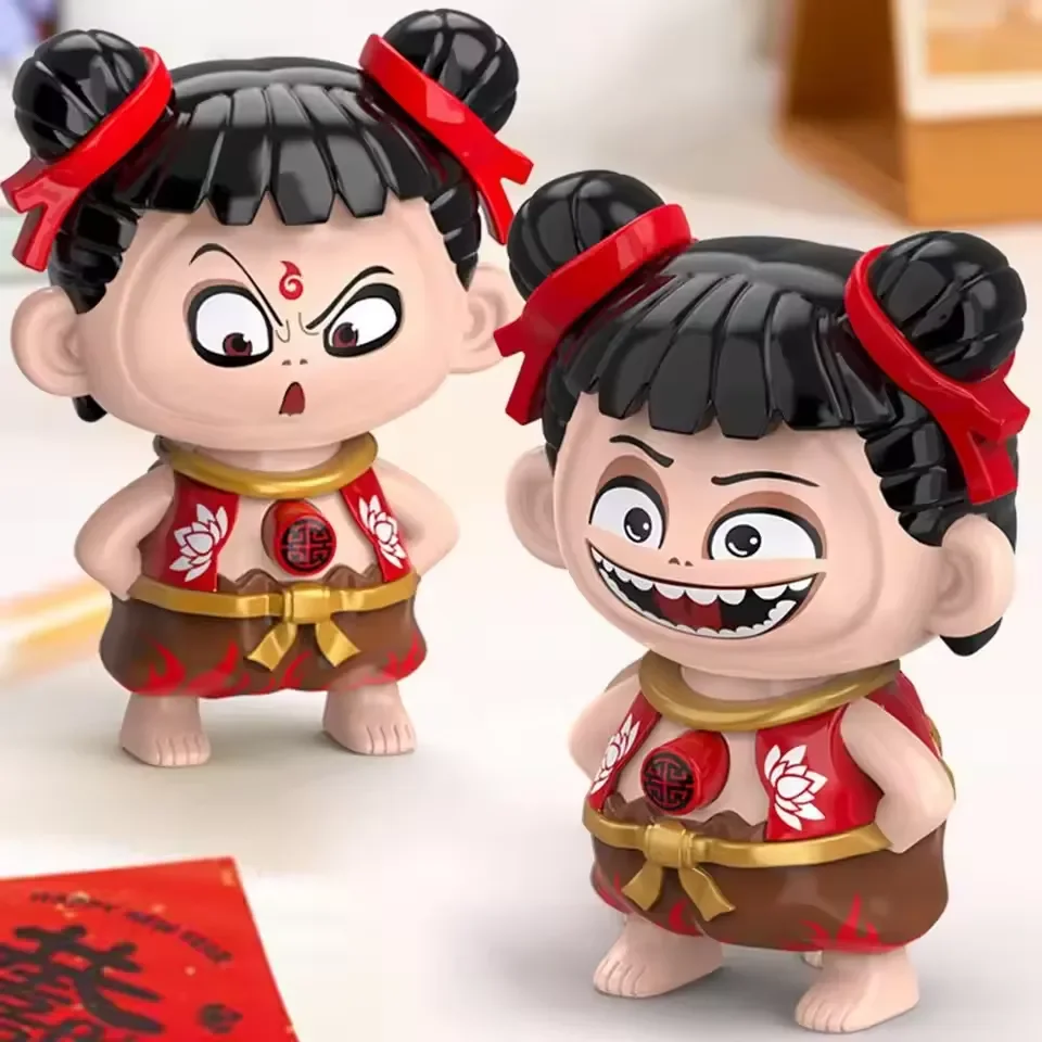 Nezha Mood-Shift Expression Keychain - Image 3