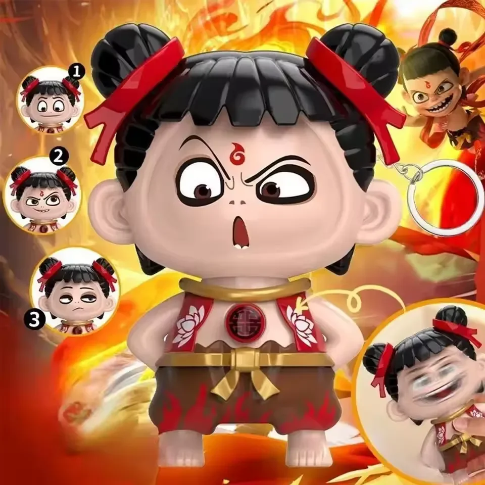 Nezha Mood-Shift Expression Keychain - Image 6