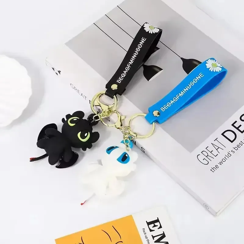Night Fury Toothless Dragon Duo Keychain - Image 3
