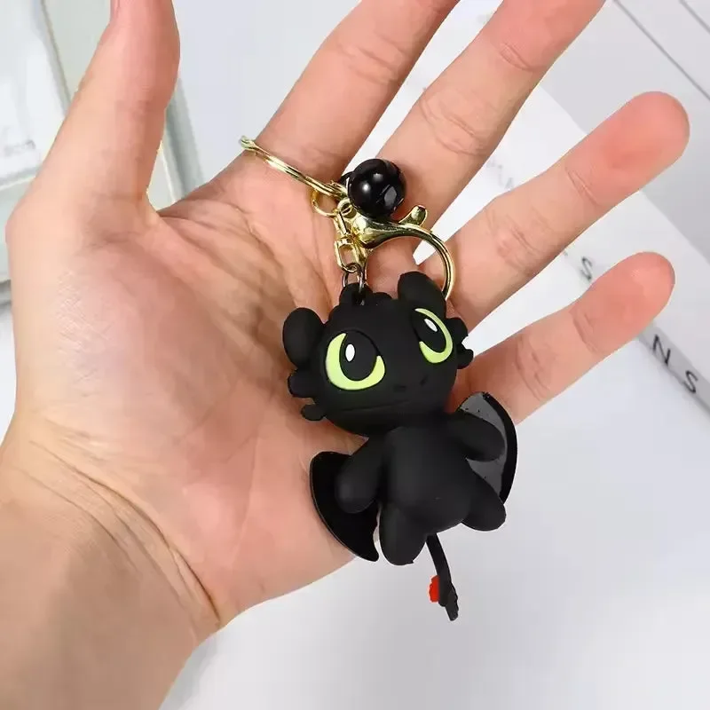 Night Fury Toothless Dragon Duo Keychain - Image 6