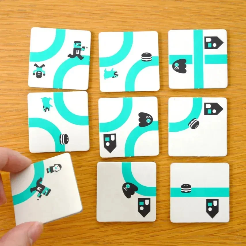 Nine Tiles Panic Board Game - Image 4