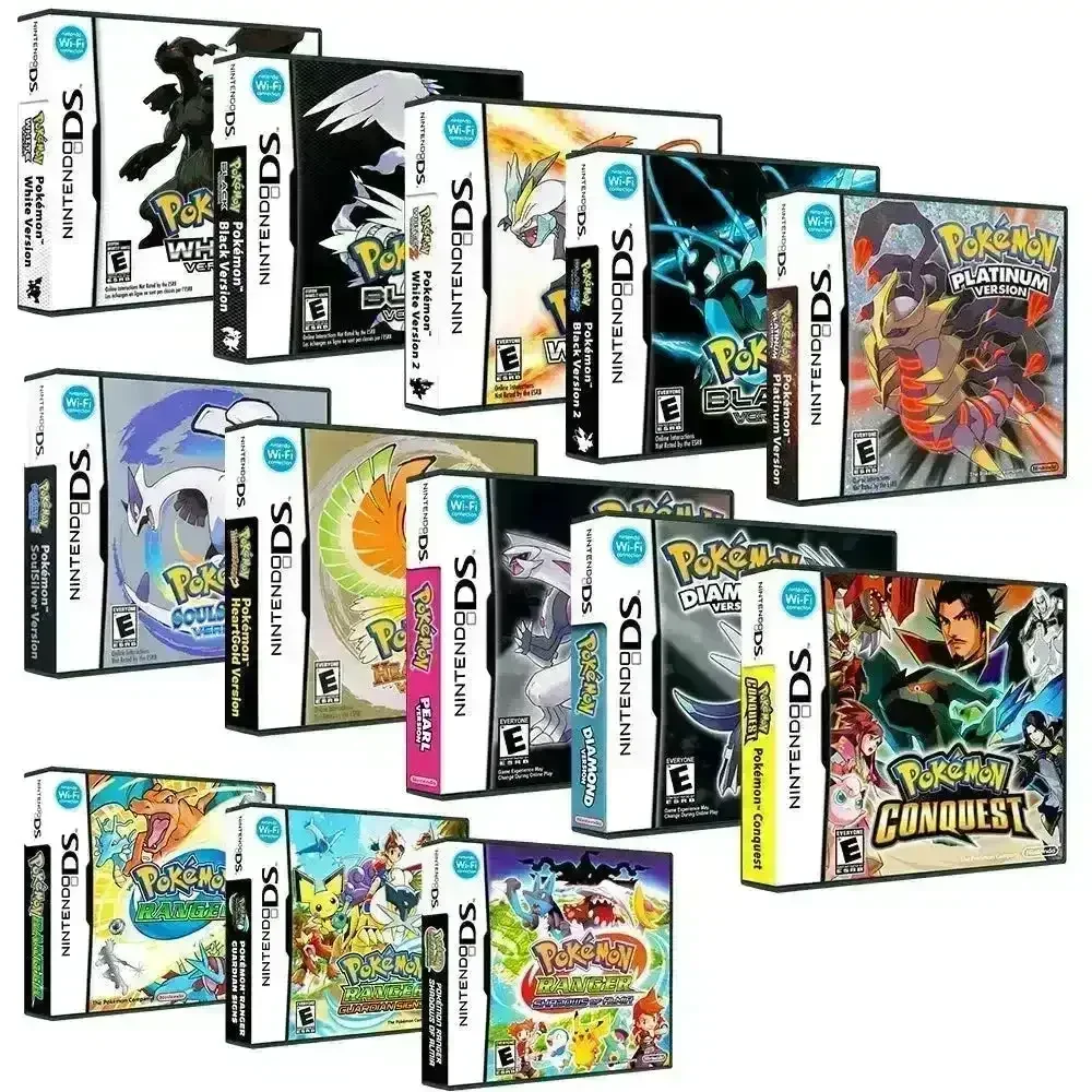 Nintendo DS Pokimoen Cartridges (English US)