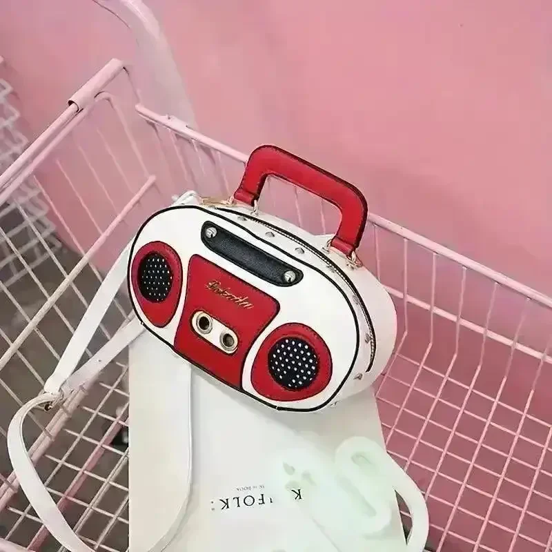 Novelty Mini Radio Shaped Handbag - Image 10