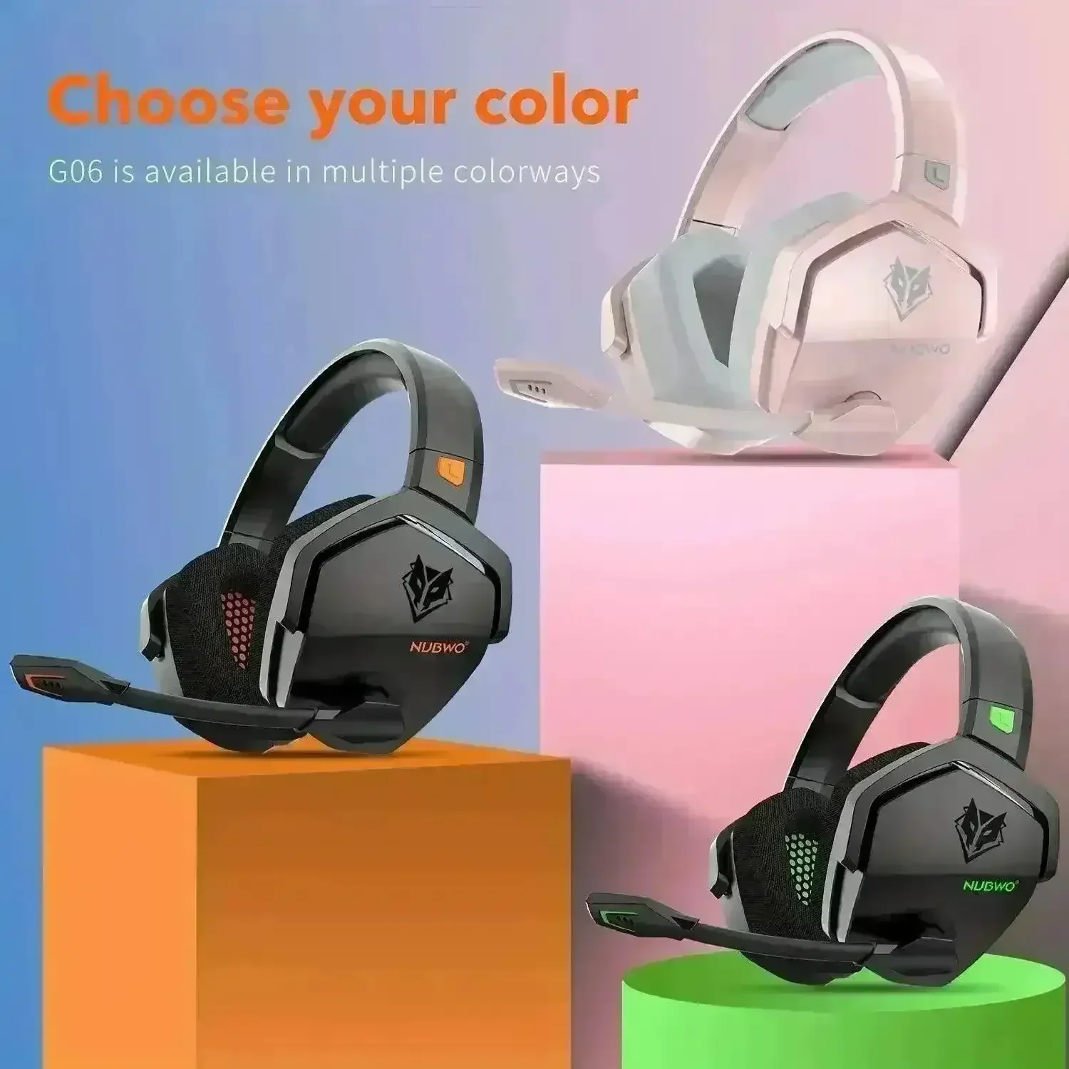 NUBWO G06 Wireless Gaming Headset - Image 5
