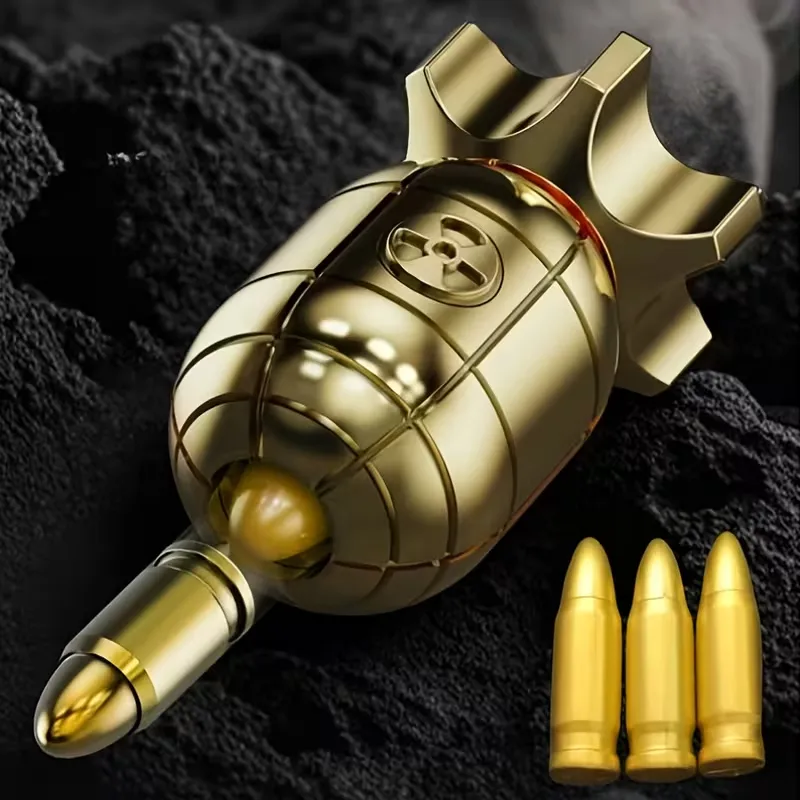 Nuclear Bomb Rotating Fidget Keychain - Image 5