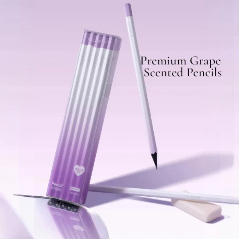 Nusign NS749-HB Grape Scent Pencil (Set of 10) - Image 4