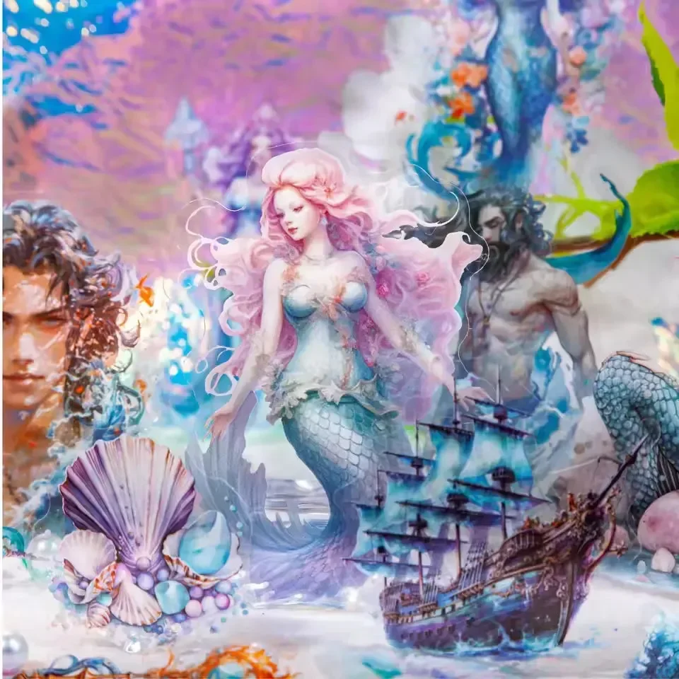 Oceanic Fantasies Sticker Collection (10 Pcs)