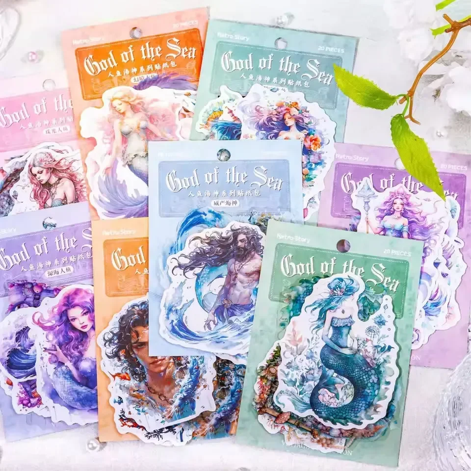 Oceanic Fantasies Sticker Collection (10 Pcs) - Image 2